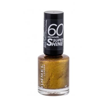 Rimmel London 60 Seconds Super Shine  8Ml 831 Oh My Gold!   Ženski (Lak Za Nokte)