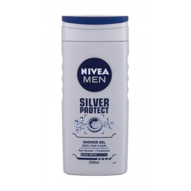 Nivea Men Silver Protect   250Ml    Muški (Gel Za Tuširanje)