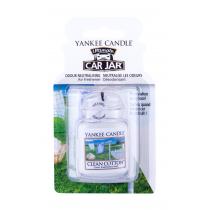 Yankee Candle Clean Cotton Car Jar  1Pc    Unisex (Osvježivac Zraka Za Auto)