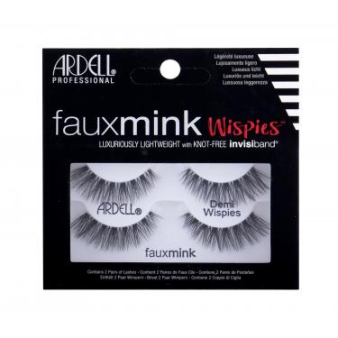 Ardell Faux Mink Demi Wispies  2Pc Black   Ženski (Umjetne Trepavice)