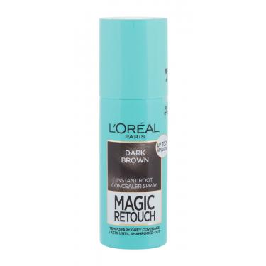 L'Oréal Paris Magic Retouch Instant Root Concealer Spray  75Ml Dark Brown   Ženski (Boja Kose)