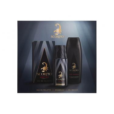 Scorpio Vertigo    Edt 75 ml + Shower Gel 250 ml + Deodorant 150 ml Deodorant  75ml(Eau de Toilette) Muški
