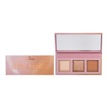 Essence Love That Glow & Bronze Palette 16G  Ženski  (Contouring Palette)  