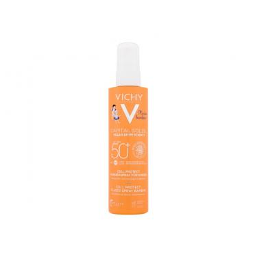 Vichy Capital Soleil Kids Cell Protect Water Fluid Spray  200Ml   Spf50+ K (Losion Za Tijelo Od Sunca)