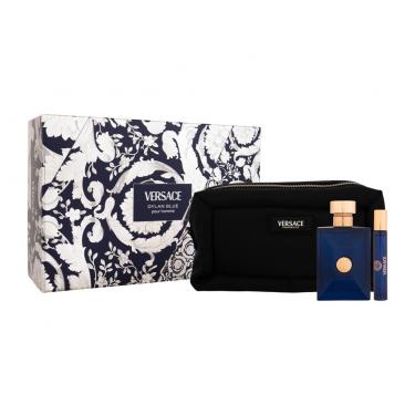 Versace Pour Homme Dylan Blue   EDT 100 ml + EDT 10 ml + Cosmetic Bag Cosmetic Bag  100ml(Eau de Toilette) Muški