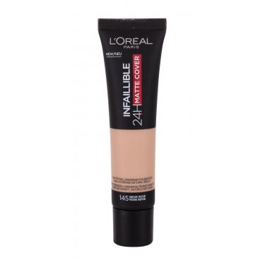 L'Oréal Paris Infaillible 24H Matte Cover  30Ml 145 Rose Beige   Ženski (Makeup)