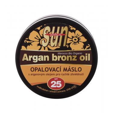 Vivaco Sun Argan Bronz Oil Suntan Butter  200Ml   Spf25 Unisex (Losion Za Tijelo Od Sunca)