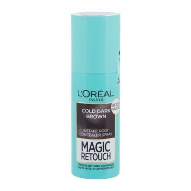L'Oréal Paris Magic Retouch Instant Root Concealer Spray  75Ml Cold Dark Brown   Ženski (Boja Kose)