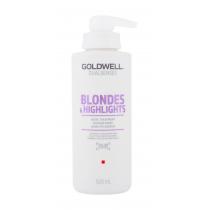 Goldwell Dualsenses Blondes Highlights 60 Sec Treatment  500Ml    Ženski (Maska Za Kosu)