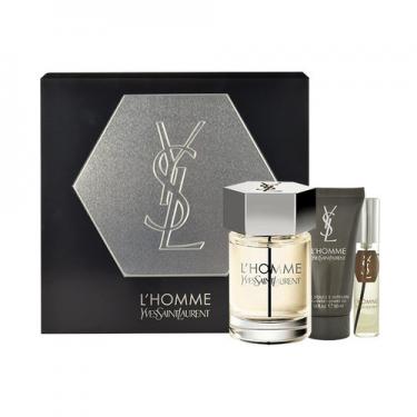 Yves Saint Laurent L´Homme  Edt 100Ml + 10Ml Edt + 50Ml Shower Gel 100Ml    Muški (Eau De Toilette)