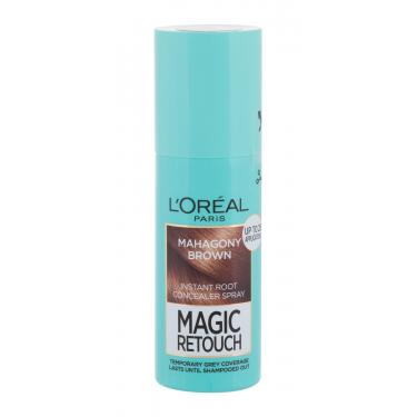 L'Oréal Paris Magic Retouch Instant Root Concealer Spray  75Ml Mahagony Brown   Ženski (Boja Kose)