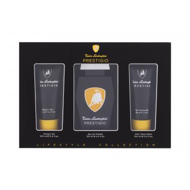 Lamborghini Prestigio  Edt 125 Ml + Shower Gel 100 Ml + Aftershave Balm 100 Ml 125Ml    Muški (Eau De Toilette)
