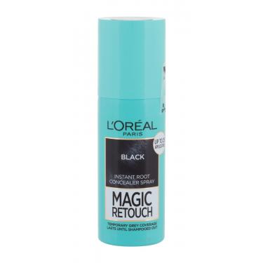 L'Oréal Paris Magic Retouch Instant Root Concealer Spray  75Ml Black   Ženski (Boja Kose)