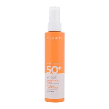 Clarins Sun Care Lotion Spray  150Ml   Spf50+ Unisex (Losion Za Tijelo Od Sunca)