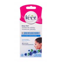 Veet Easy-Gel Wax Strips  40Pc   Sensitive Skin Ženski (Proizvod Za Depilaciju)