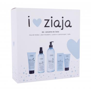 Ziaja I Love Ziaja Jeju Micellar Water Jeju 390 Ml + Peeling Paste Against Blackheads Jeju 75 Ml + Facial Tonic Jeju 200 Ml + Moisturizing Cream Foam Jeju Spf 10 50 Ml 390Ml    Ženski (Micelarna Vodica)