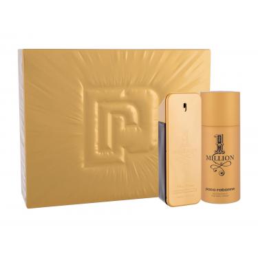 Paco Rabanne 1 Million  Edt 100Ml + 150Ml Deodorant 100Ml    Muški (Eau De Toilette)