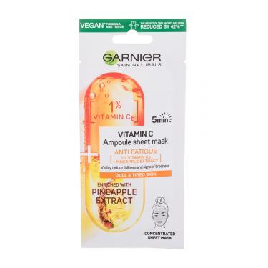 Garnier Skin Naturals Vitamin C Ampoule  1Pc    Ženski (Maska Za Lice)