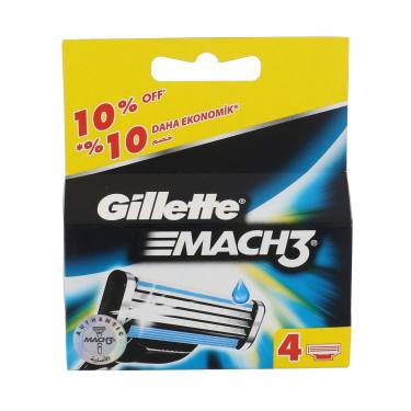 Gillette Mach3   4Pc    Muški (Zamjenska Oštrica)