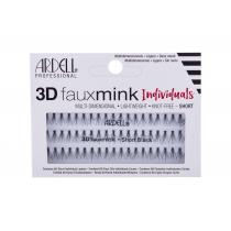 Ardell 3D Faux Mink Individuals  60Pc Short Black  Knot-Free Ženski (Umjetne Trepavice)