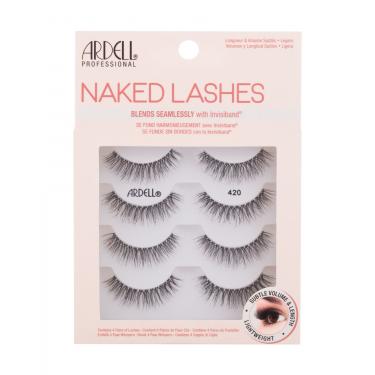Ardell Naked Lashes 420  4Pc Black   Ženski (Umjetne Trepavice)