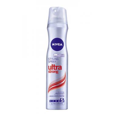 Nivea Ultra Strong Styling Spray Ultra Strong Fixation   250Ml Ženski (Cosmetic)