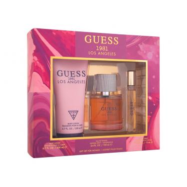 GUESS Guess 1981 Los Angeles  SET3 Edt 100 ml + Body Lotion 200 ml + Edt 15 ml Body Lotion  100ml(Eau de Toilette) Ženski