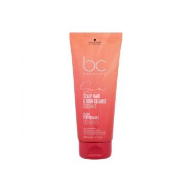 Schwarzkopf Professional Bc Bonacure Sun Protect Scalp, Hair & Body Cleanse Coconut 200Ml  Ženski  (Shampoo)  