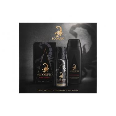 Scorpio Noir Absolu    Edt 75 ml + Shower Gel 250 ml + Deodorant 150 ml Deodorant  75ml(Eau de Toilette) Muški