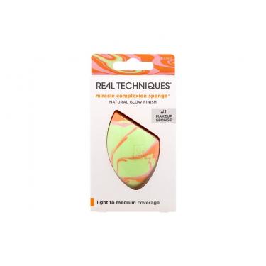 Real Techniques Miracle Complexion Sponge  1Pc  Ženski  (Applicator) Orange Swirl Limited Edition 