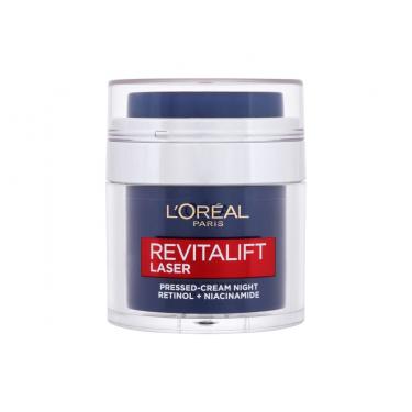 L'Oréal Paris Revitalift Laser Pressed-Cream Night  50Ml   Retinol + Niacinamide Ženski (Nocna Krema Za Kožu)