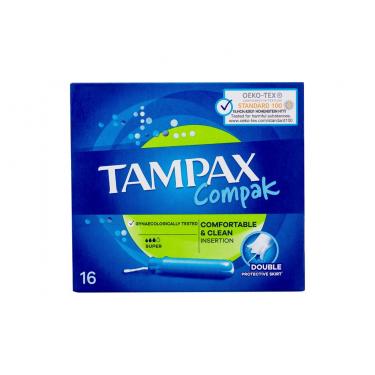 Tampax Compak      16Pc Ženski (Tampon) Super