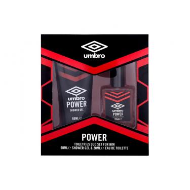 Umbro Power   Edt 20 Ml + Shower Gel 60 Ml Shower Gel Wm00000101 20Ml M (Eau De Toilette)