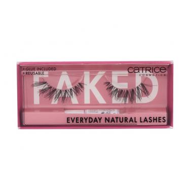 Catrice Faked Everyday Natural Lashes 1Pc  Ženski  (False Eyelashes)  Black