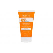 Avene Sun Cream Invisible Finish 50Ml  Unisex  (Face Sun Care) Fragrance-Free SPF50+ 