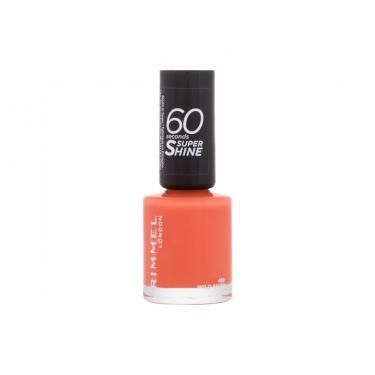 Rimmel London 60 Seconds Super Shine  8Ml 410 Wild Spice   Ženski (Lak Za Nokte)