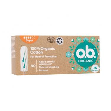 O.B. Organic      16Pc Ženski (Tampon) Super