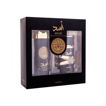 Lattafa Asad    EDP 100 ml + Deodorant 200 ml Deodorant  100ml(Eau de Parfum) Muški