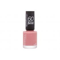 Rimmel London 60 Seconds Super Shine  8Ml 235 Preppy In Pink   Ženski (Lak Za Nokte)