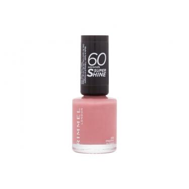 Rimmel London 60 Seconds Super Shine  8Ml 235 Preppy In Pink   Ženski (Lak Za Nokte)