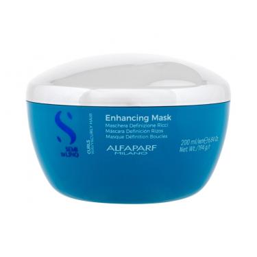 Alfaparf Milano Semi Di Lino Curls Enhancing Mask  200Ml    Ženski (Maska Za Kosu)