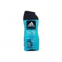 Adidas Ice Dive Shower Gel 3-In-1 250Ml  Muški  (Shower Gel)  