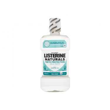 Listerine Naturals Teeth Protection Mild Taste Mouthwash  500Ml    Unisex (Vodica Za Ispiranje Usta)