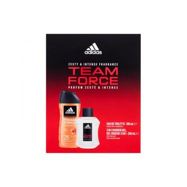 Adidas Team Force  100Ml Edt 100 Ml + Shower Gel 250 Ml Muški  Shower Gel(Eau De Toilette)  