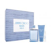 Jimmy Choo Jimmy Choo Man Aqua 100Ml Edt 100 Ml + Edt 7,5 Ml + Shower Gel 100 Ml Muški  Shower Gel(Eau De Toilette)  