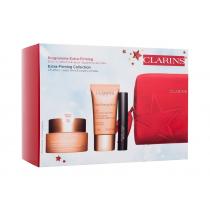 Clarins Extra-Firming   Extra-Firming Jour 50 Ml + Extra-Firming Nuit 15 Ml + Wonder Perfect Mascara 4D 3 Ml 01 Perfect Black +  Double Serum 0,9 Ml + Red Cosmetic Bag Skin Serum 1I00000101 50Ml W (Day Cream) Collection