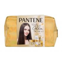 Pantene Pro-V   Shampoo Intensive Repair 250 Ml + Conditioner Intensive Repair 160 Ml + Hair Oil Keratin Protect Oil 100 Ml + Serum Shots Intensive Repair 3X15 Ml + Cosmetic Bag Hair Serum 2120000101 250Ml W (Shampoo) Your Golden Me Time Kit