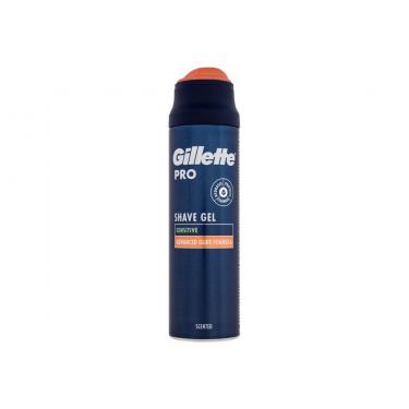 Gillette Pro Sensitive Shave Gel 200Ml  Muški  (Shaving Gel)  