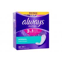 Always Daily Fresh      60Pc Ženski (Pantyliner) Normal Odour Lock