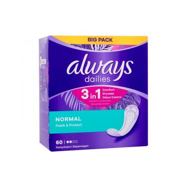 Always Daily Fresh      60Pc Ženski (Pantyliner) Normal Odour Lock